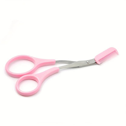 LuxeBrow Precision Eyebrow Trimmer & Shaping Scissors