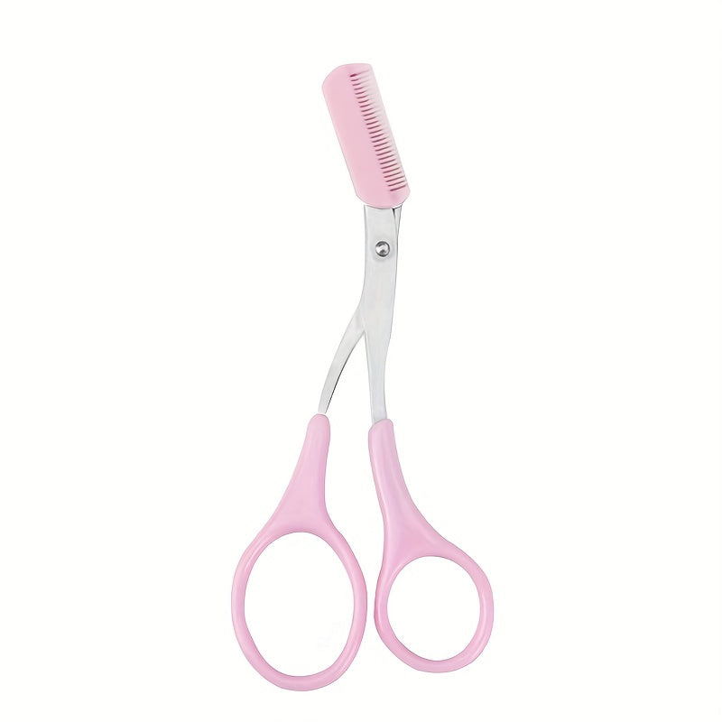 LuxeBrow Precision Eyebrow Trimmer & Shaping Scissors