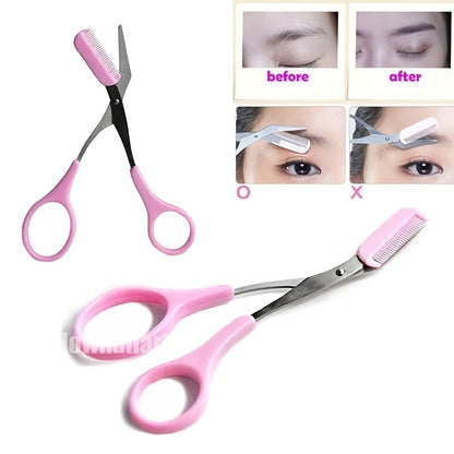 LuxeBrow Precision Eyebrow Trimmer & Shaping Scissors