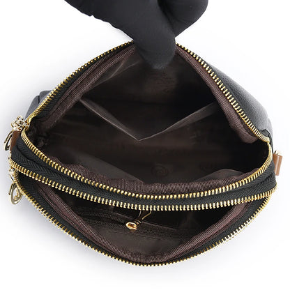 Elysian Leather Flap Bag