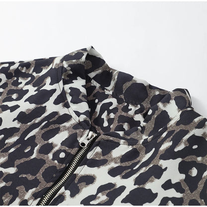 Retro Luxe Leopard Jacket