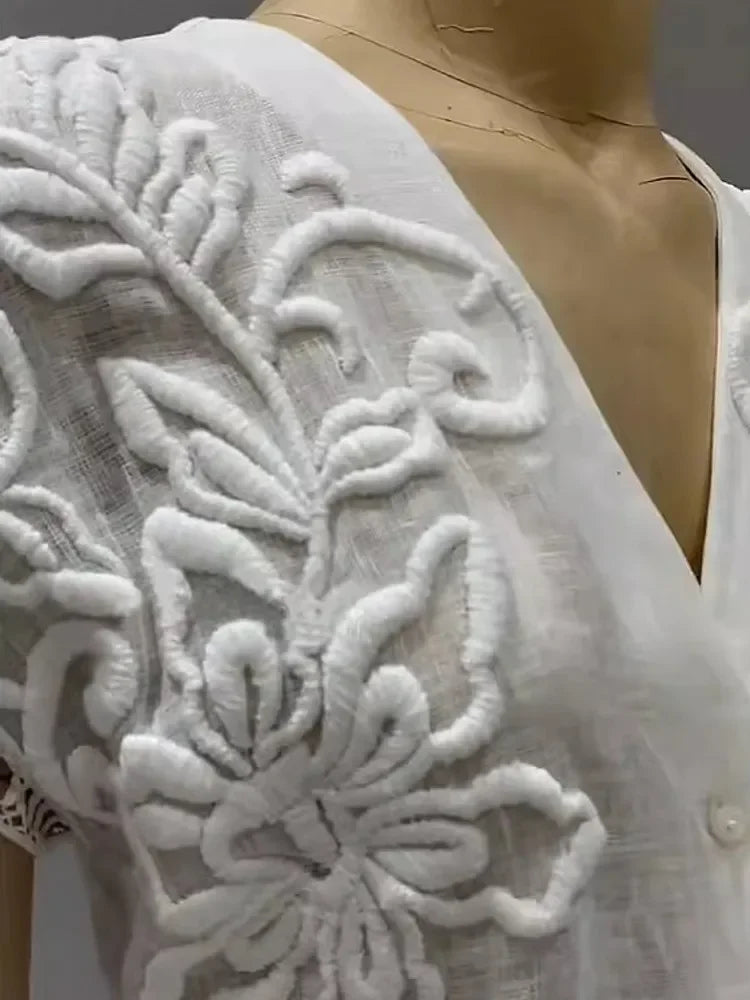 Belle Époque Embroidery Dress