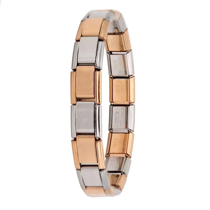 Verona Luxe Italian Stainless Steel Charm Bracelet