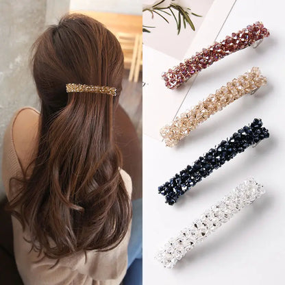 Celeste Lumière Crystal Rhinestone Hairpins