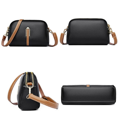 Elysian Leather Flap Bag