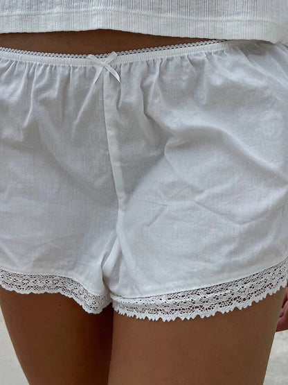 Elysian Lace Bow Bloomers