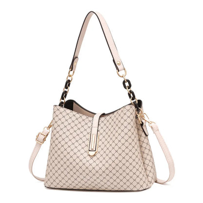 Chic Cascade Bucket Bag