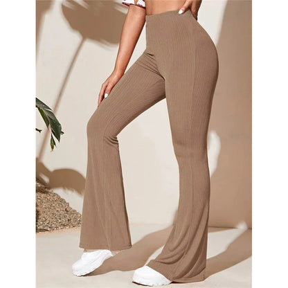 Flared Bell-Bottom Trousers