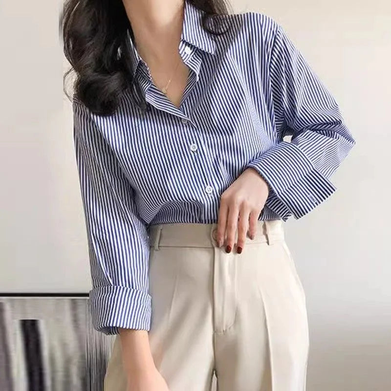 Luxe Lantern Sleeve Blouse