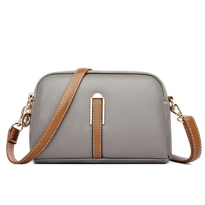 Elysian Leather Flap Bag