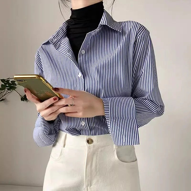 Luxe Lantern Sleeve Blouse