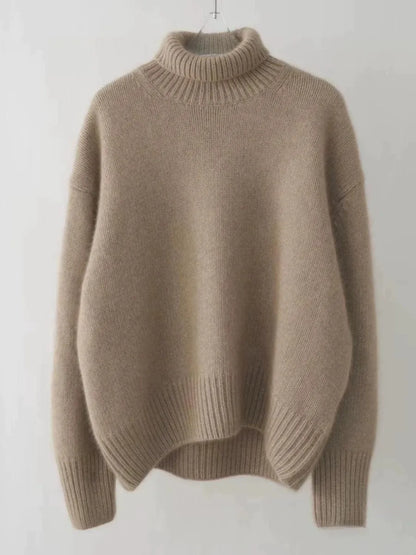 Luxe Turtleneck Cashmere Sweater