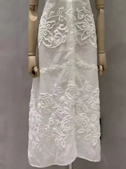 Belle Époque Embroidery Dress