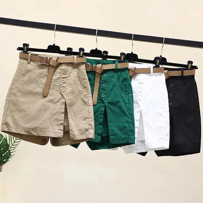 Sienna Luxe Patchwork Shorts