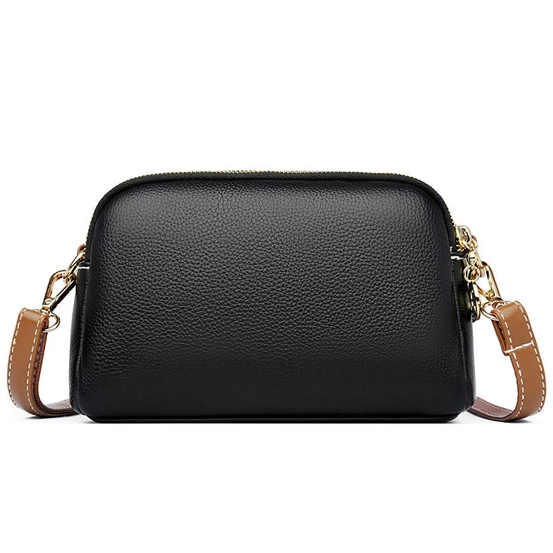 Elysian Leather Flap Bag