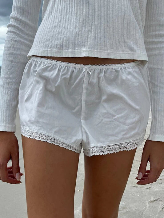 Elysian Lace Bow Bloomers