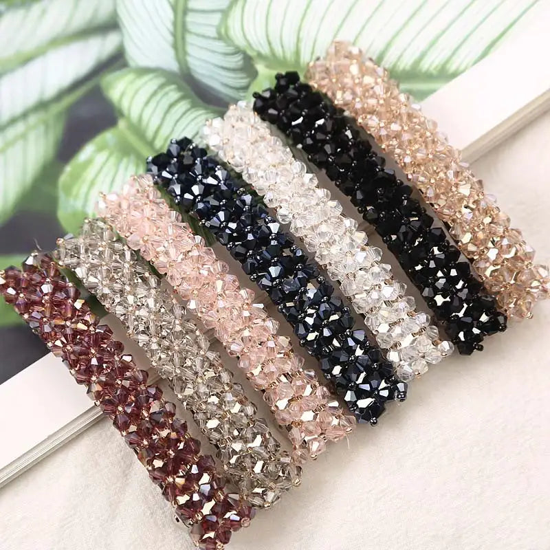 Celeste Lumière Crystal Rhinestone Hairpins