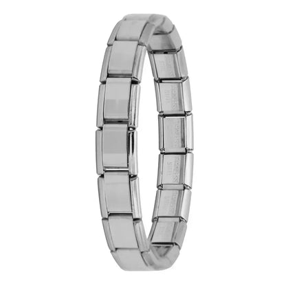 Verona Luxe Italian Stainless Steel Charm Bracelet