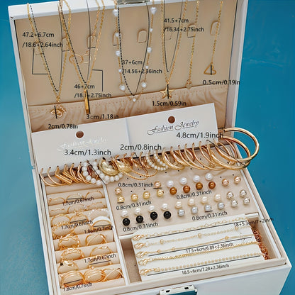 Elysian Aura 86-Piece Luxe Jewelry Set